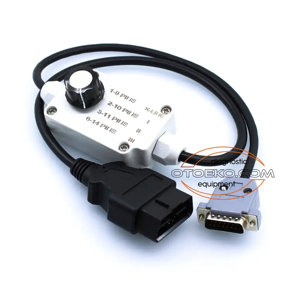 Ford Samtec Diagnostic Scanner & Interface OBD2 Tuşlu Kablo — Industrial OBD2 Diagnostic Adapter Cable - 4